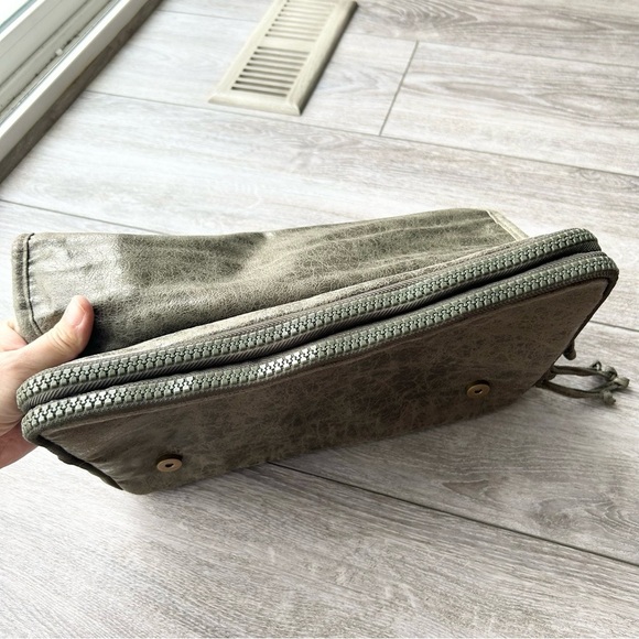 Matt & Nat Distressed Vegan Leather Messenger Bag - Picture 4 of 13